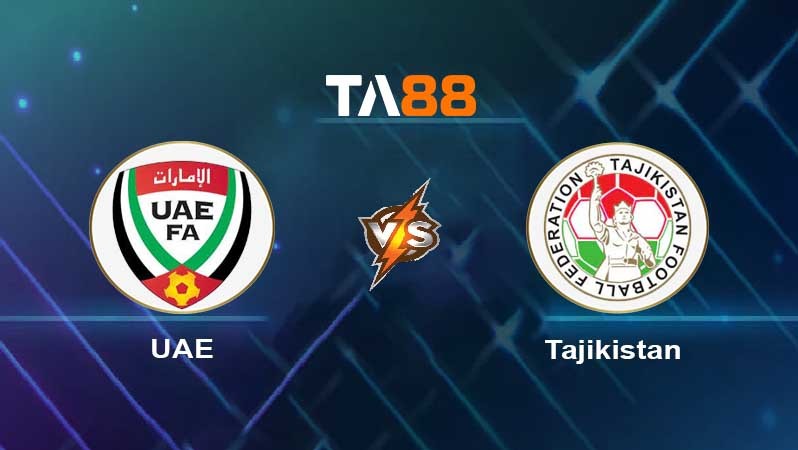 TA88 Soi kèo nhận định United Arab Emirates vs Tajikistan , 01h00 ngày 26/03/2023