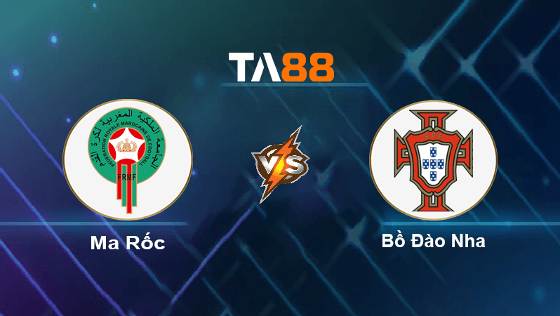 TA88 Soi kèo nhận định Ma Rốc vs Bồ Đào Nha, 22h00 ngày 10/12/2022